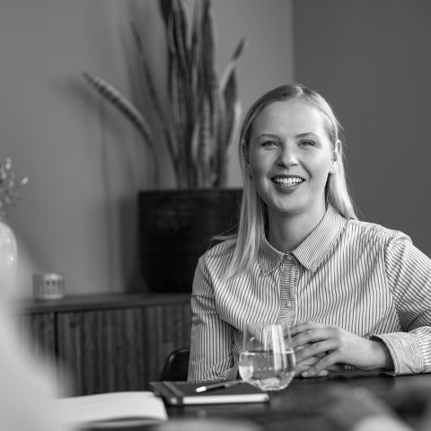 Sóllilja Rut Kristbjörnsdóttir á fundi